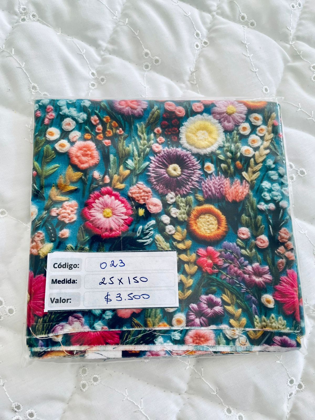 RETAZOS VARIADOS 1 - Tricoline 100% Algodón