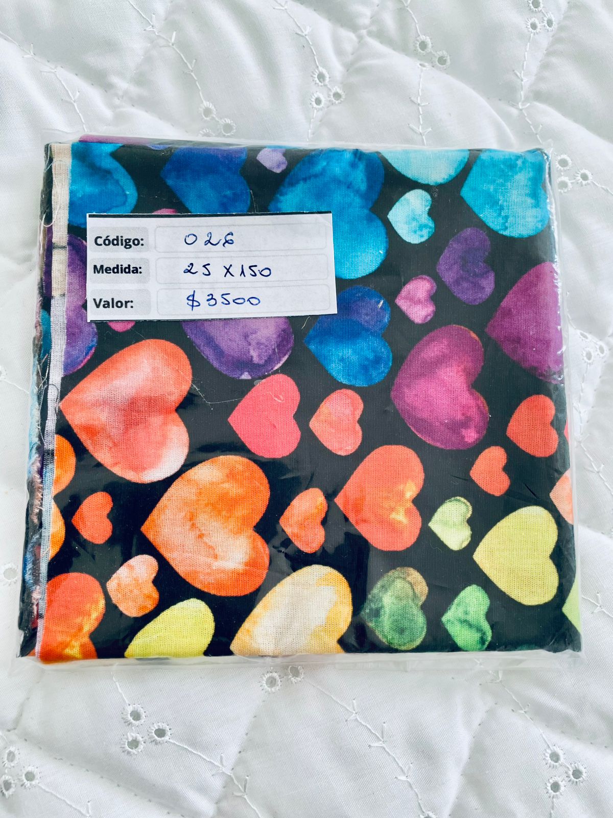 RETAZOS VARIADOS 1 - Tricoline 100% Algodón