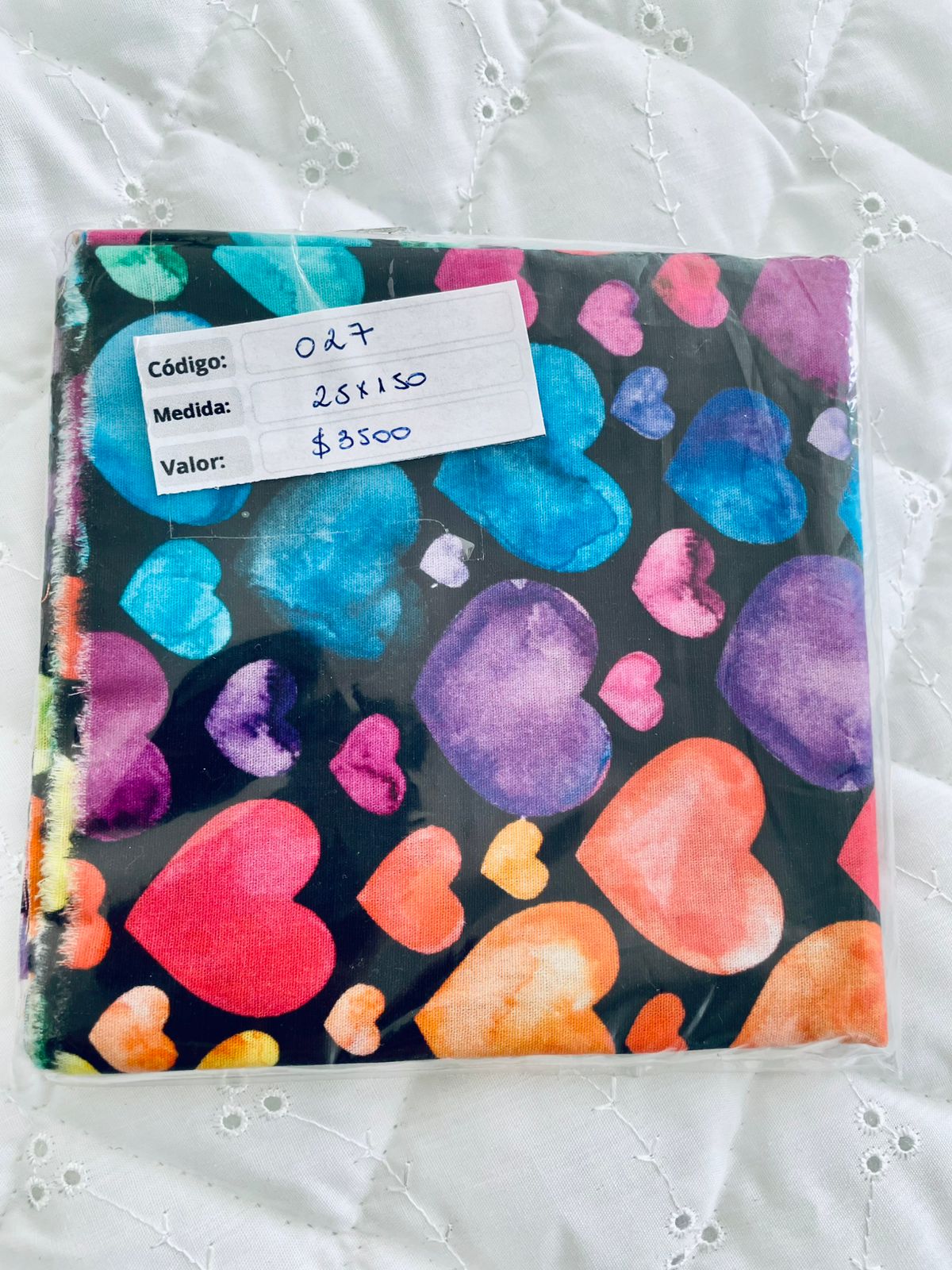 RETAZOS VARIADOS 1 - Tricoline 100% Algodón