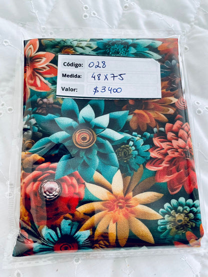 RETAZOS VARIADOS 1 - Tricoline 100% Algodón