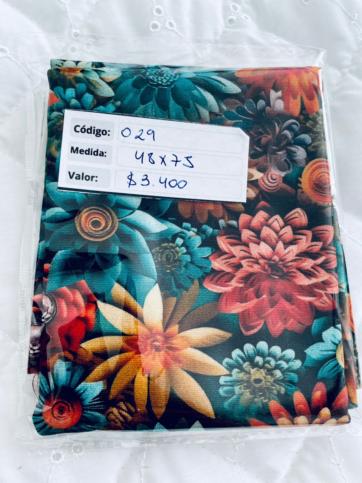 RETAZOS VARIADOS 1 - Tricoline 100% Algodón