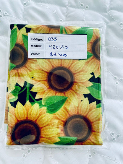 RETAZOS VARIADOS 1 - Tricoline 100% Algodón