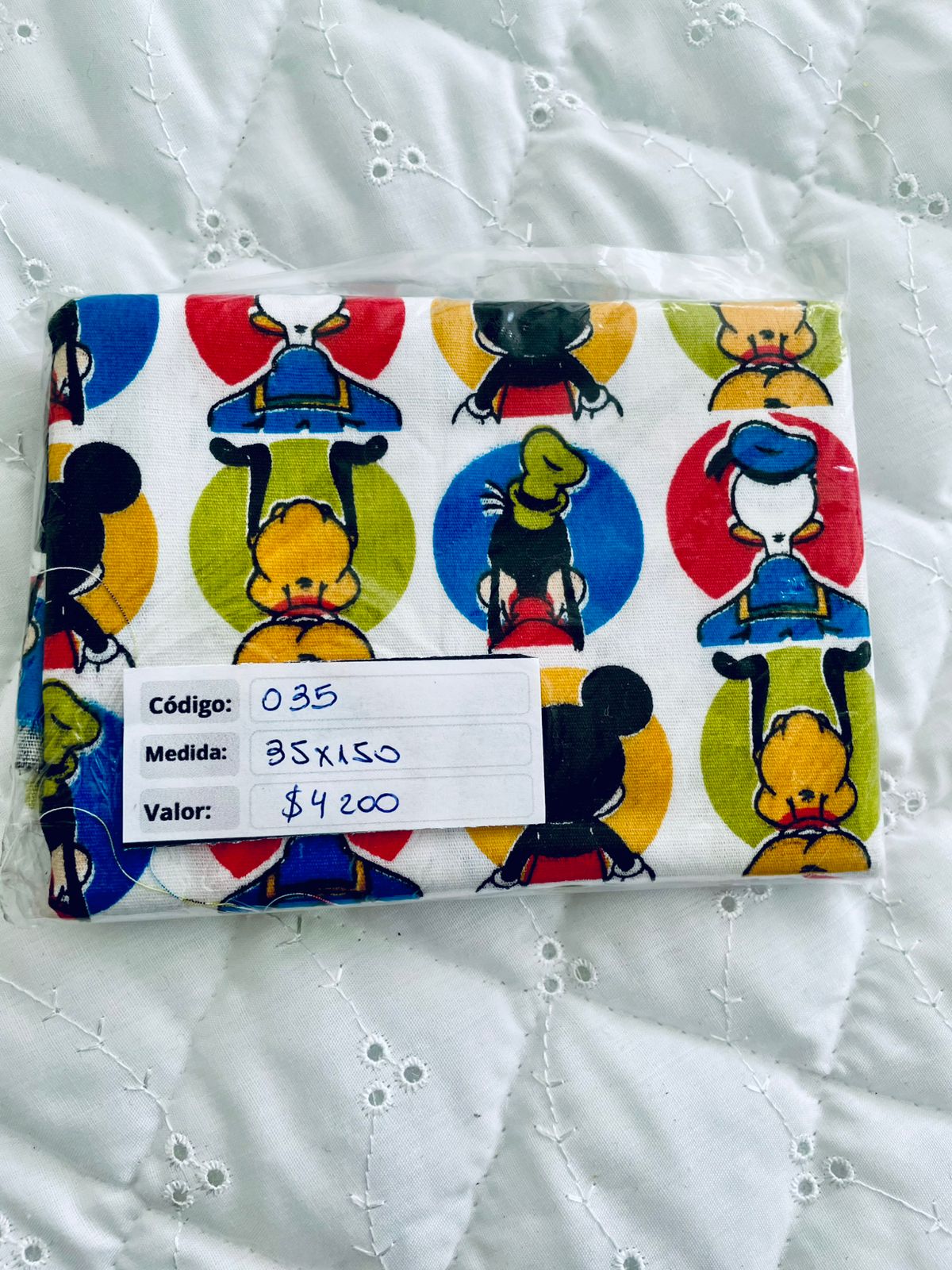 RETAZOS VARIADOS 1 - Tricoline 100% Algodón