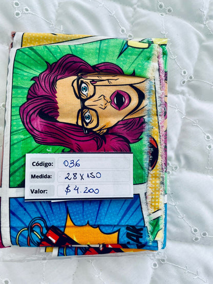 RETAZOS VARIADOS 1 - Tricoline 100% Algodón