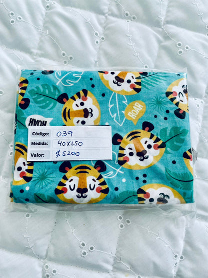 RETAZOS VARIADOS 1 - Tricoline 100% Algodón