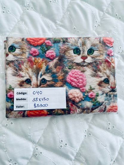 RETAZOS VARIADOS 1 - Tricoline 100% Algodón