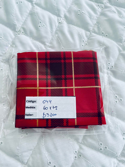 RETAZOS VARIADOS 1 - Tricoline 100% Algodón