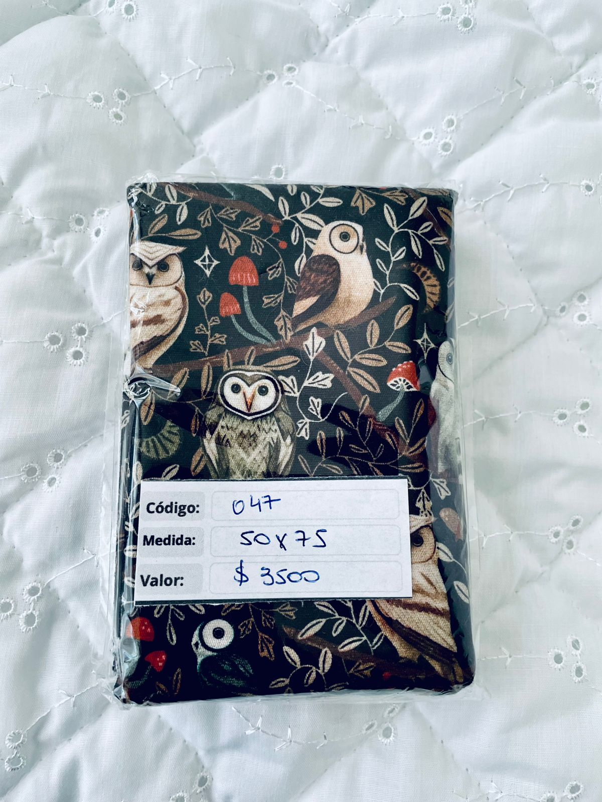 RETAZOS de 50 x 75 - Tricoline 100% Algodón