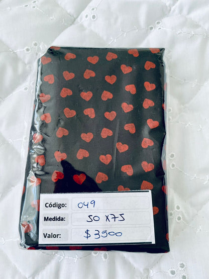 RETAZOS de 50 x 75 - Tricoline 100% Algodón