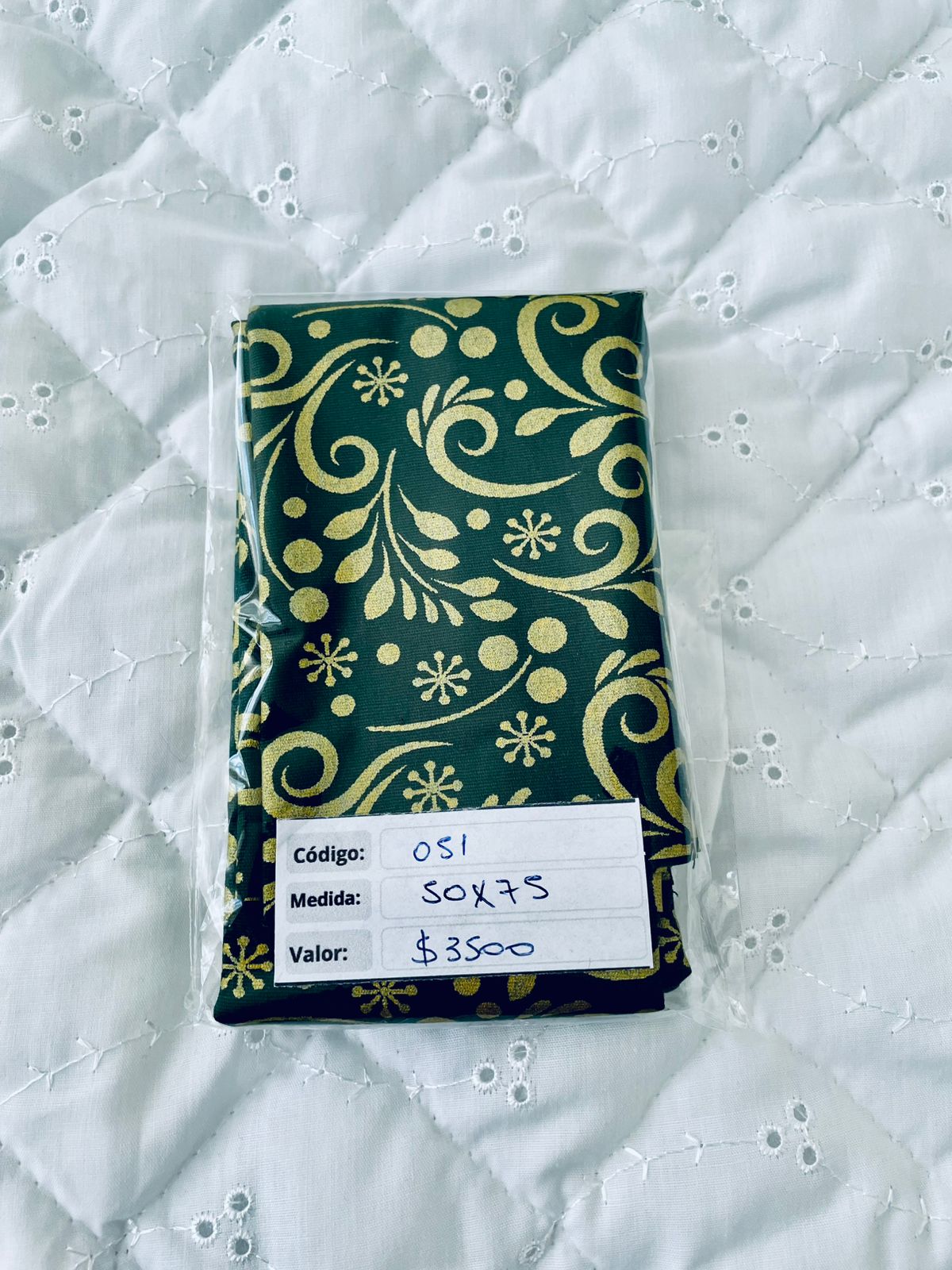 RETAZOS de 50 x 75 - Tricoline 100% Algodón