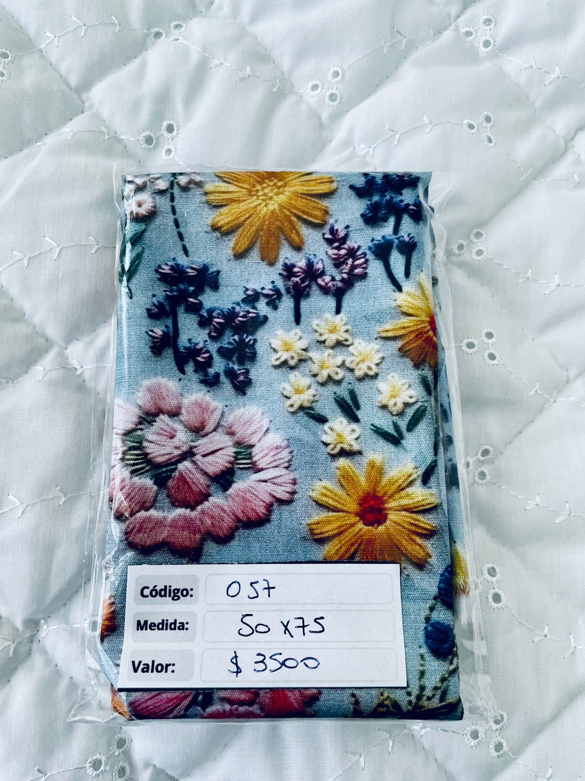 RETAZOS de 50 x 75 - Tricoline 100% Algodón