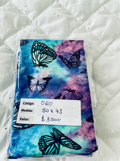 RETAZOS de 50 x 75 - Tricoline 100% Algodón