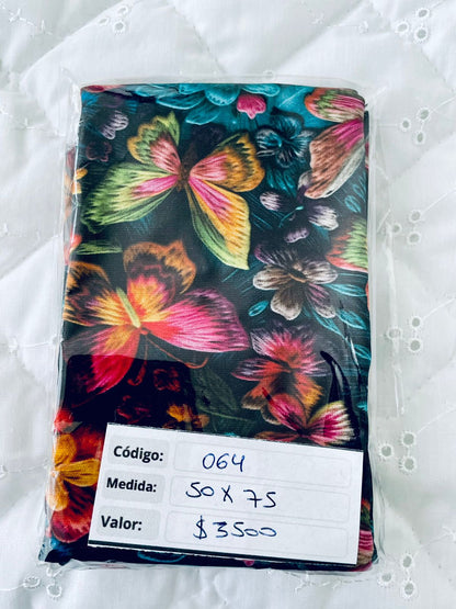 RETAZOS de 50 x 75 - Tricoline 100% Algodón