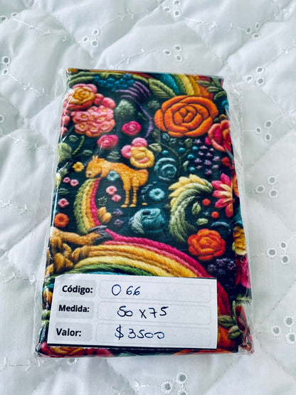 RETAZOS de 50 x 75 - Tricoline 100% Algodón