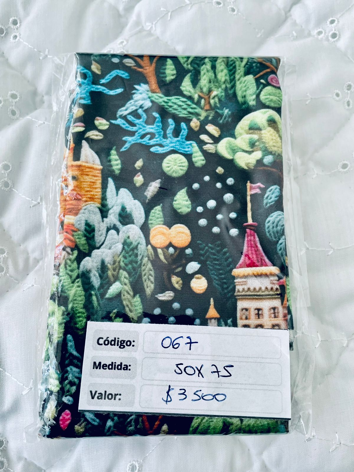 RETAZOS de 50 x 75 - Tricoline 100% Algodón