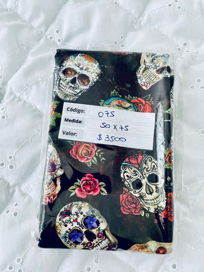 RETAZOS de 50 x 75 - Tricoline 100% Algodón