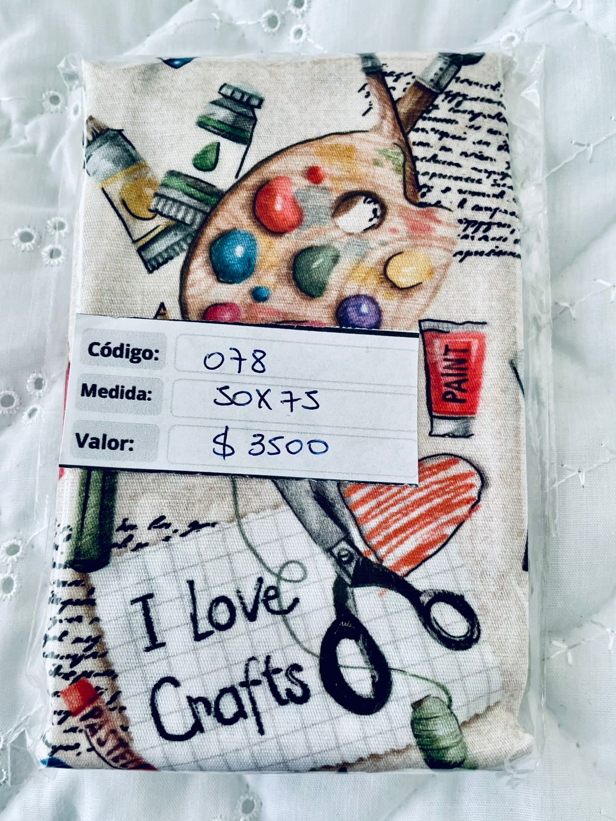 RETAZOS de 50 x 75 - Tricoline 100% Algodón