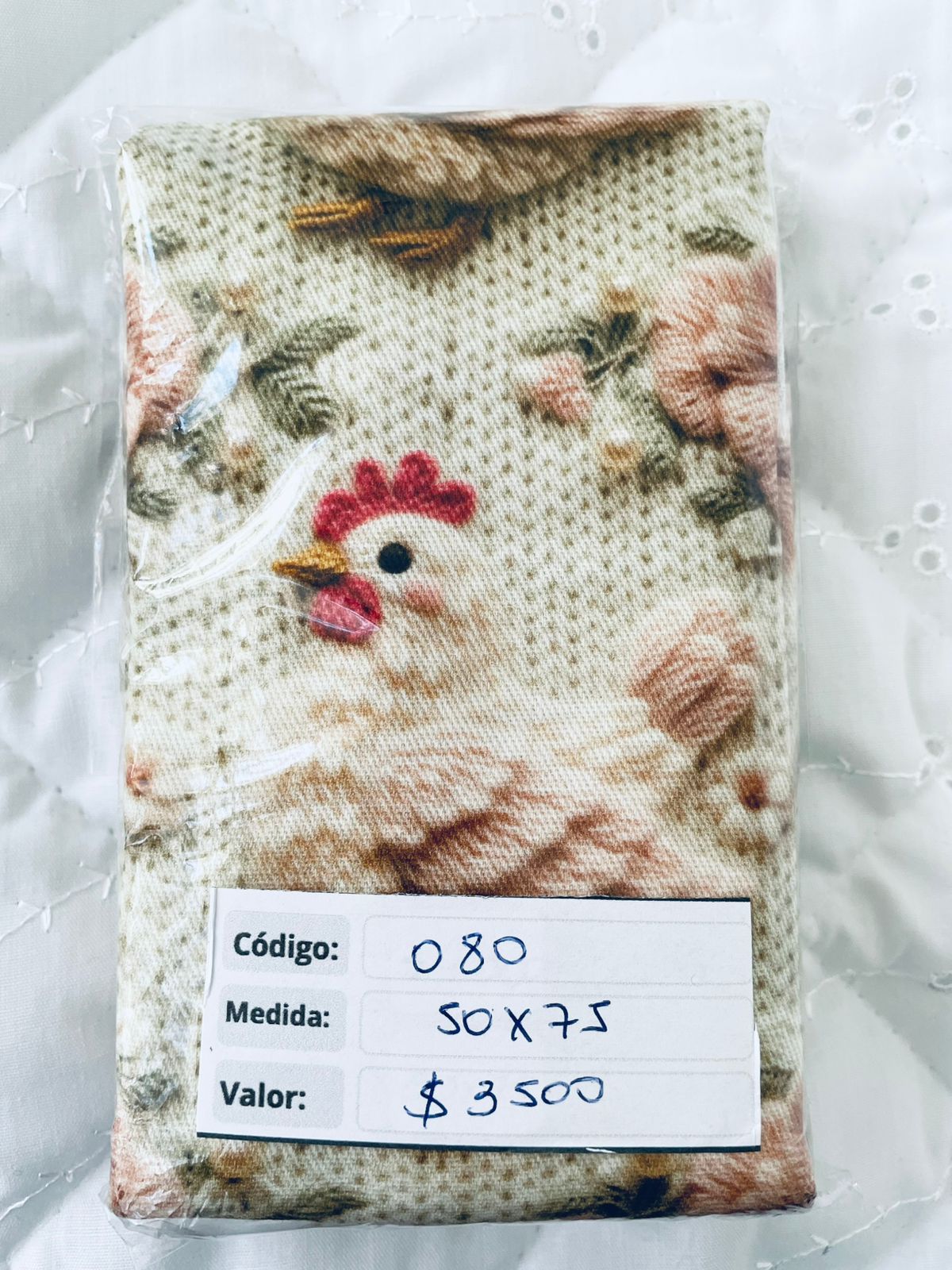 RETAZOS de 50 x 75 - Tricoline 100% Algodón