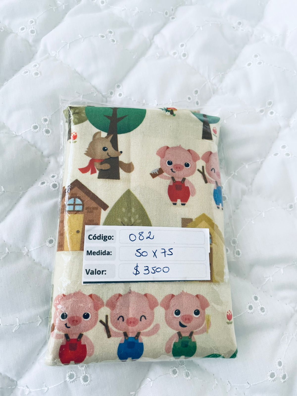 RETAZOS de 50 x 75 - Tricoline 100% Algodón