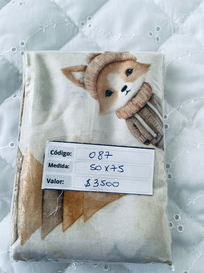 RETAZOS de 50 x 75 - Tricoline 100% Algodón