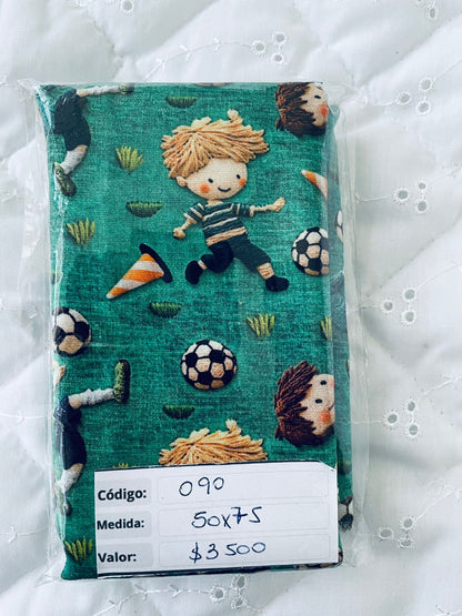 RETAZOS de 50 x 75 - Tricoline 100% Algodón