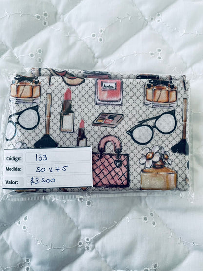 RETAZOS de 50 x 75 - Tricoline 100% Algodón