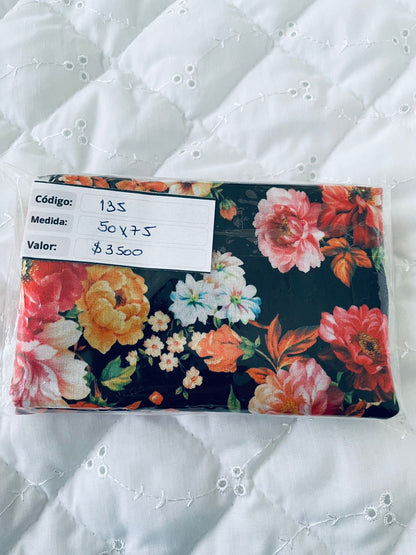 RETAZOS de 50 x 75 - Tricoline 100% Algodón