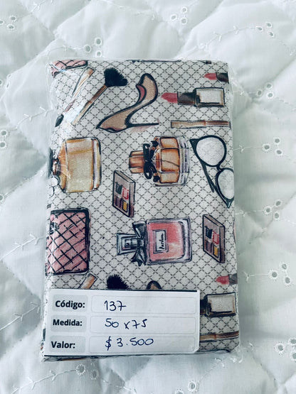 RETAZOS de 50 x 75 - Tricoline 100% Algodón