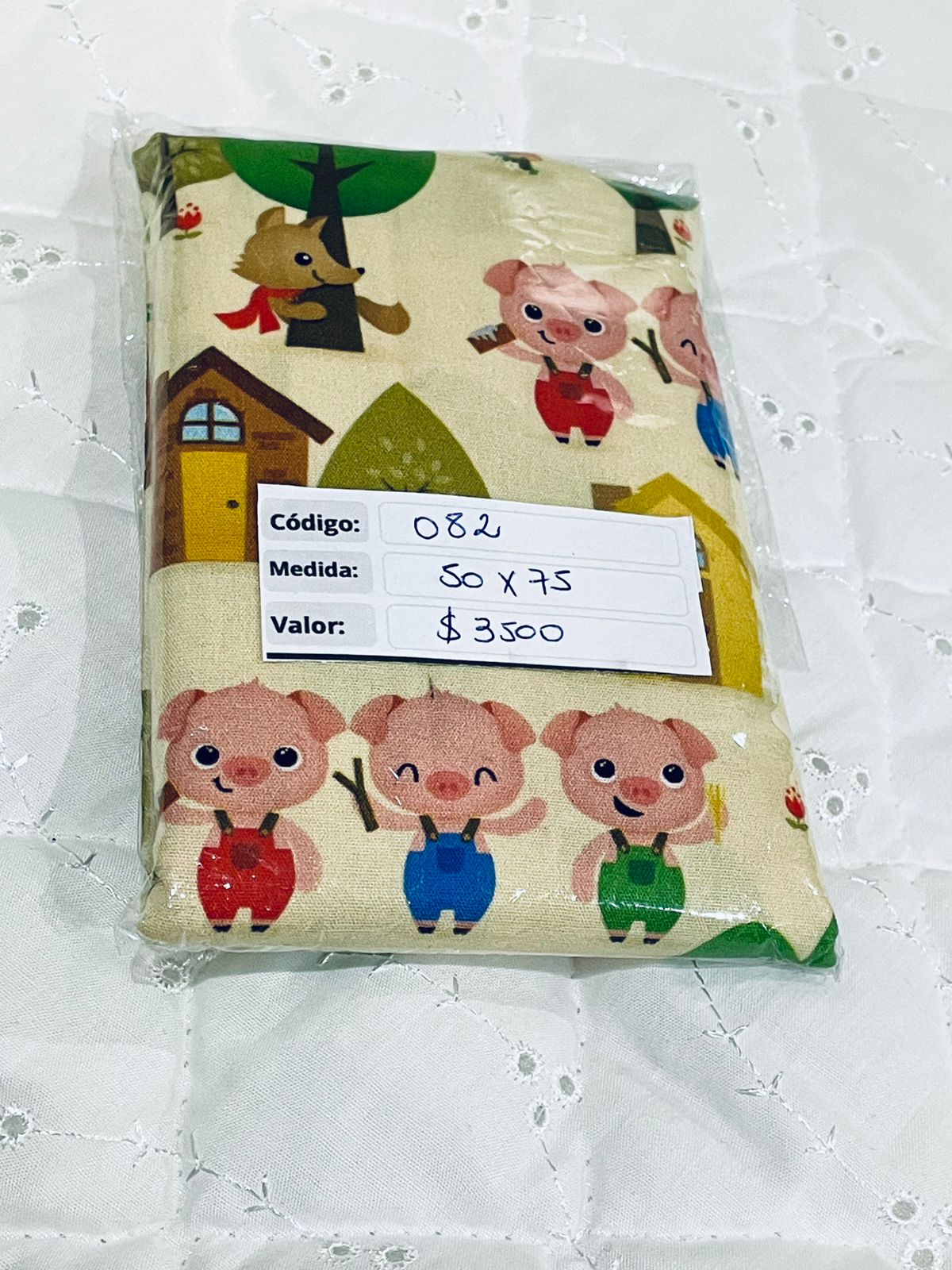 RETAZOS de 50 x 75 - Tricoline 100% Algodón