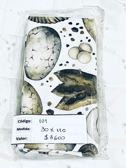 RETAZOS VARIADOS 2 - Tricoline 100% Algodón