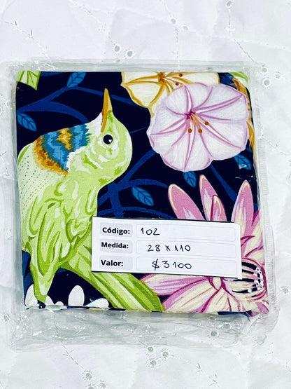 RETAZOS VARIADOS 2 - Tricoline 100% Algodón