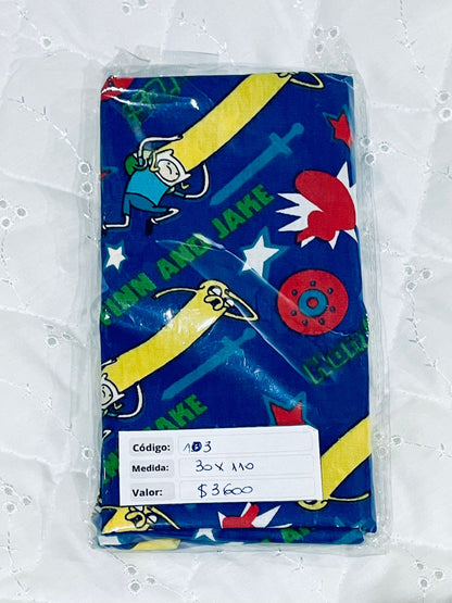 RETAZOS VARIADOS 2 - Tricoline 100% Algodón