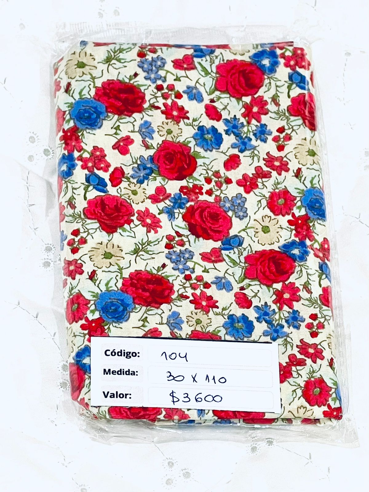 RETAZOS VARIADOS 2 - Tricoline 100% Algodón