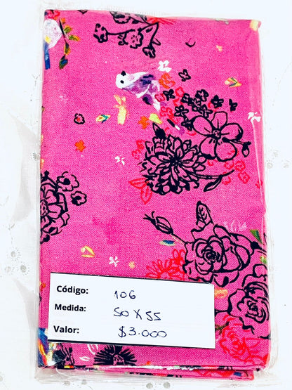 RETAZOS VARIADOS 2 - Tricoline 100% Algodón