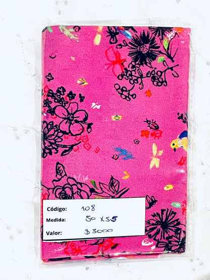 RETAZOS VARIADOS 2 - Tricoline 100% Algodón