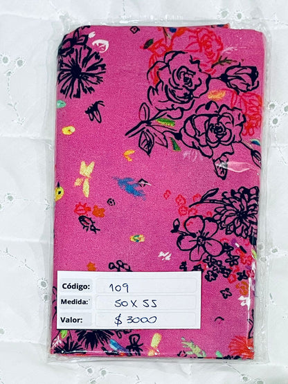 RETAZOS VARIADOS 2 - Tricoline 100% Algodón