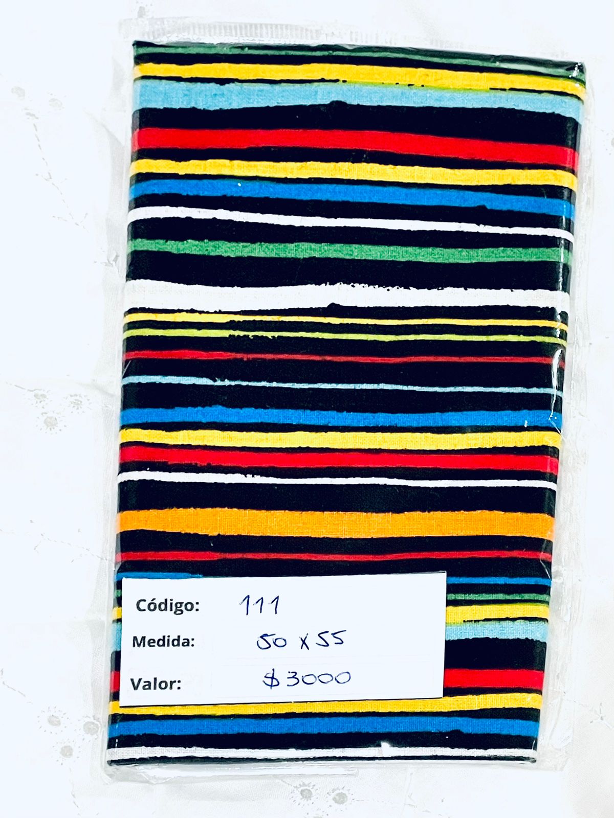 RETAZOS VARIADOS 2 - Tricoline 100% Algodón