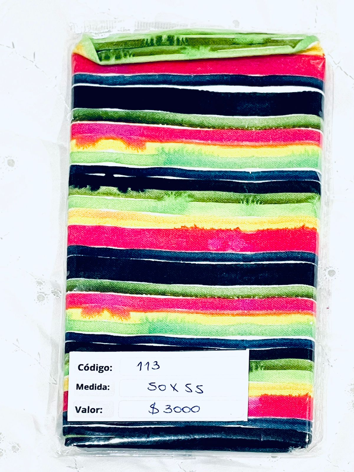 RETAZOS VARIADOS 2 - Tricoline 100% Algodón