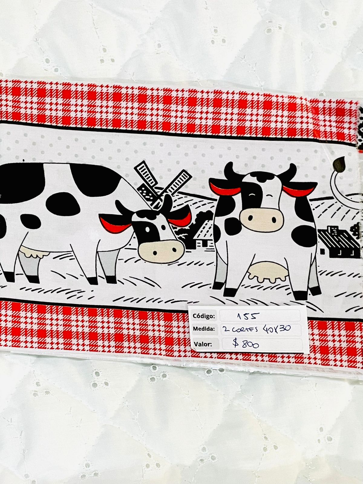 RETAZOS VARIADOS 2 - Tricoline 100% Algodón