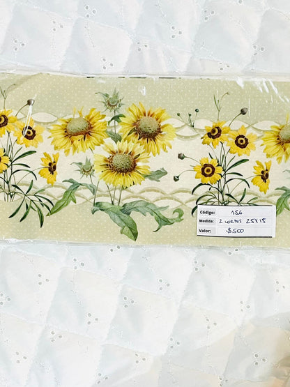 RETAZOS VARIADOS 2 - Tricoline 100% Algodón