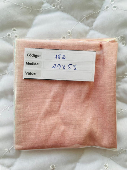 RETAZOS VARIADOS 3 - Tricoline 100% Algodón