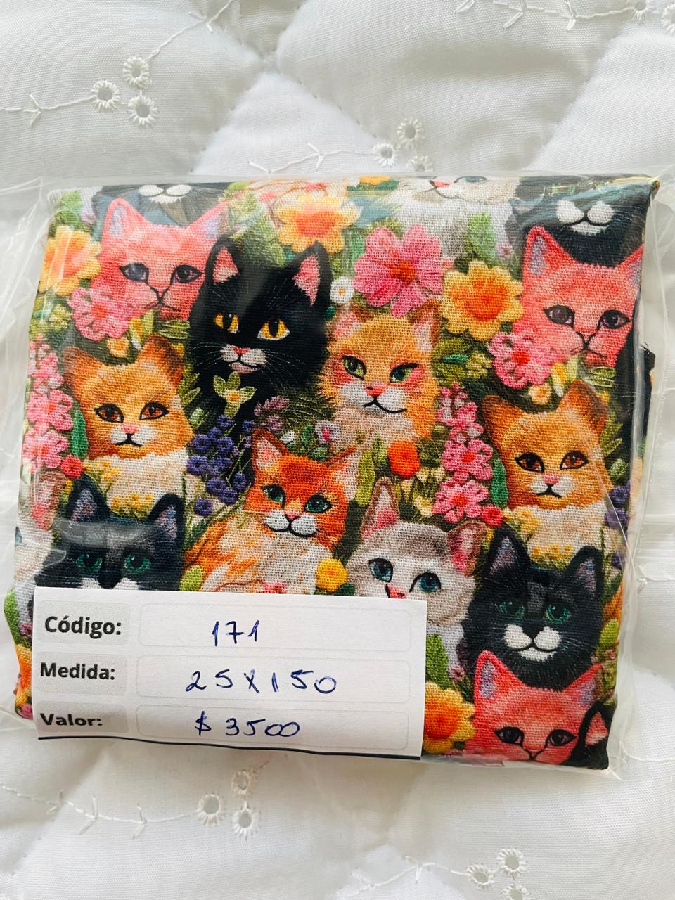 RETAZOS VARIADOS 3 - Tricoline 100% Algodón