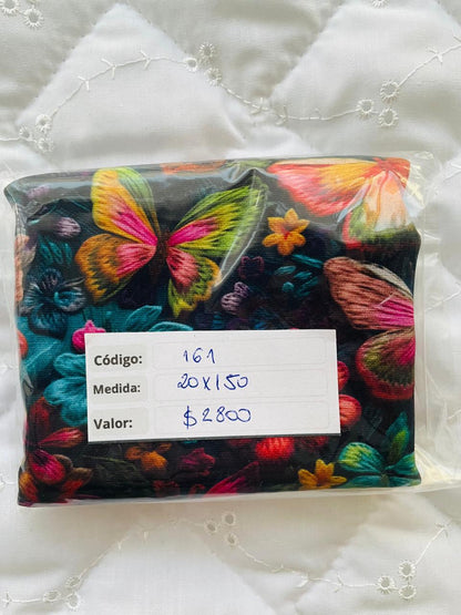 RETAZOS VARIADOS 3 - Tricoline 100% Algodón