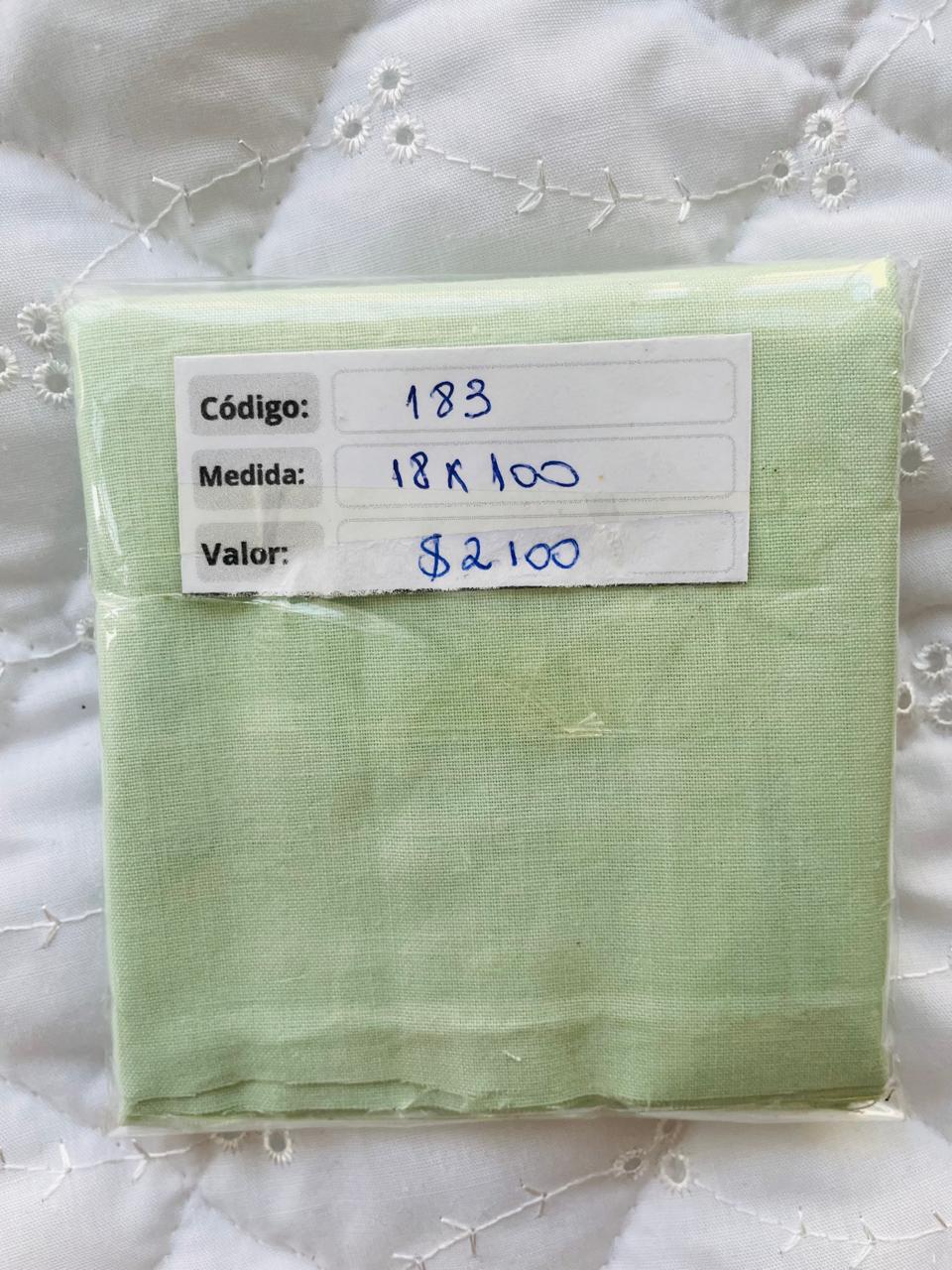 RETAZOS VARIADOS 3 - Tricoline 100% Algodón