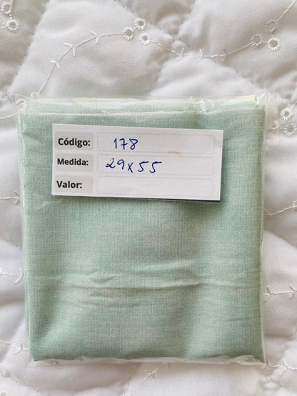 RETAZOS VARIADOS 3 - Tricoline 100% Algodón