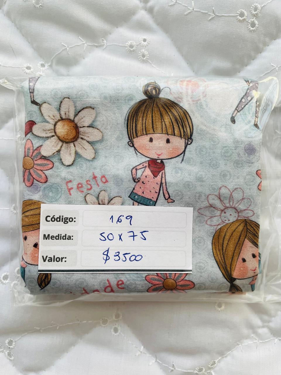 RETAZOS VARIADOS 3 - Tricoline 100% Algodón