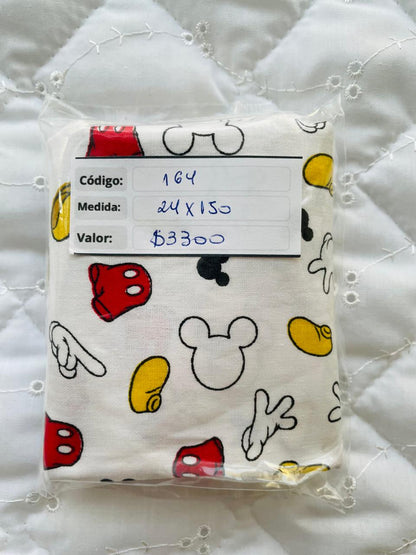 RETAZOS VARIADOS 3 - Tricoline 100% Algodón