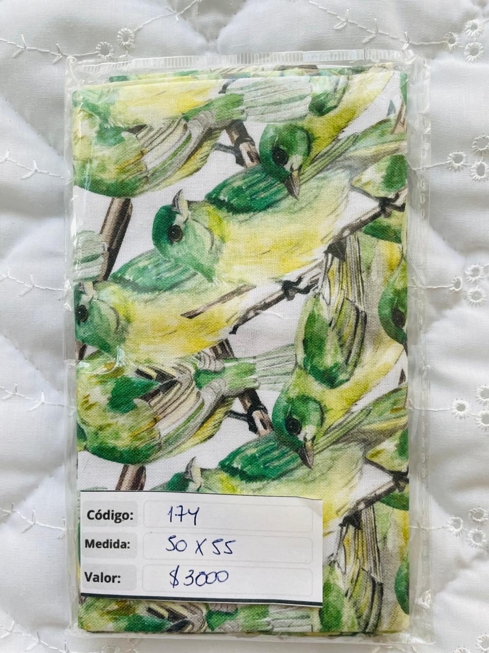 RETAZOS VARIADOS 3 - Tricoline 100% Algodón