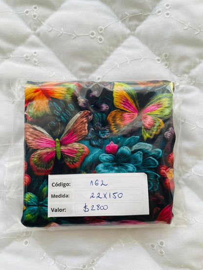 RETAZOS VARIADOS 3 - Tricoline 100% Algodón