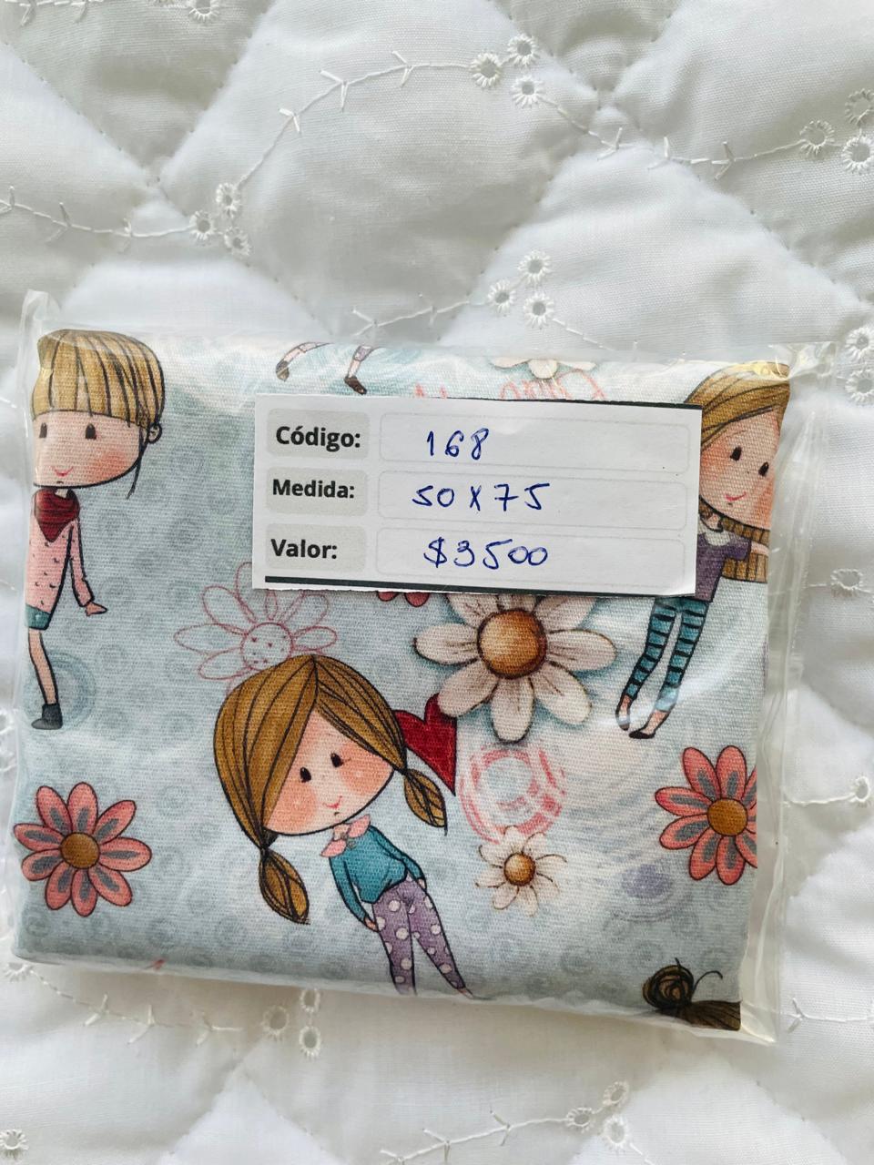 RETAZOS VARIADOS 3 - Tricoline 100% Algodón